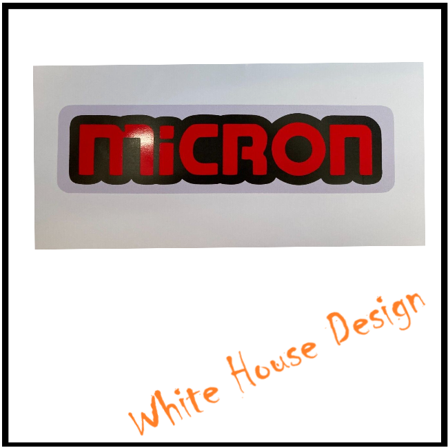 Micron Exhaust , DECAL ,