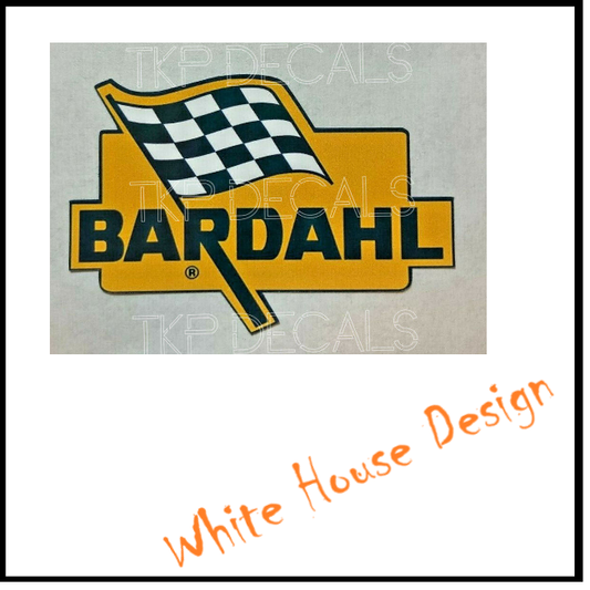 Bardahl Oil DECAL Sticker.