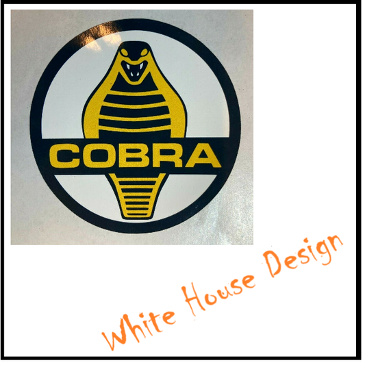 Cobra wheels STICKER DECAL,