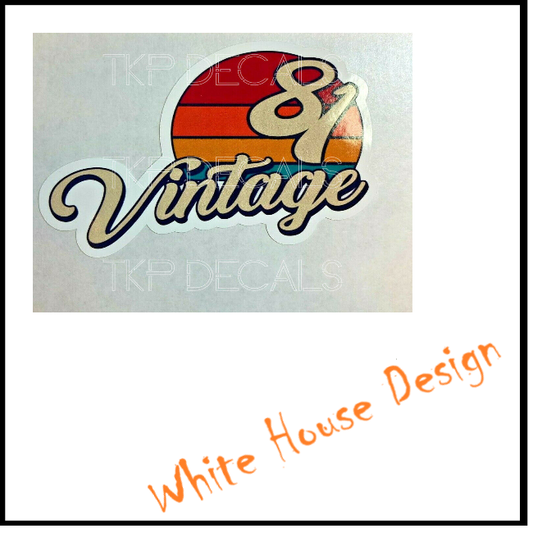 Vintage 1981 cool sticker, Camper, car, toolbox, motorbike, garage, m/w cave,