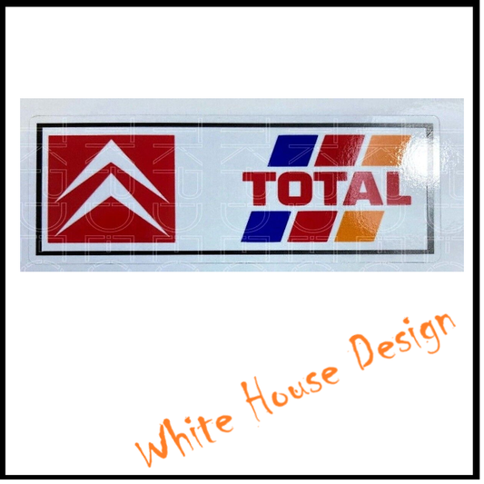 Total style Vintage sticker, , toolbox, man cave, garage decal.