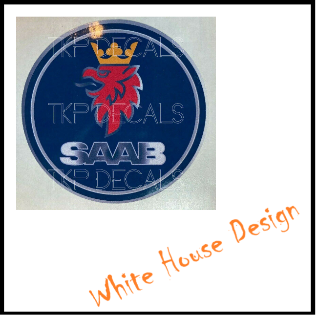 Saab Badge decal