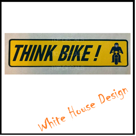 Think Bike Sticker.