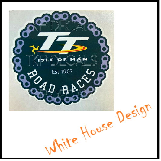 TT Races Isle of Man sticker