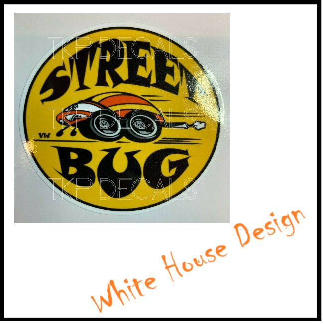 Street Bug,  vw, camping, beetle,  cool, sticker