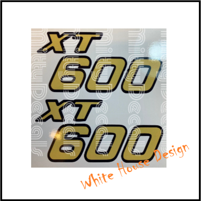 XT600 Badges, Decals.