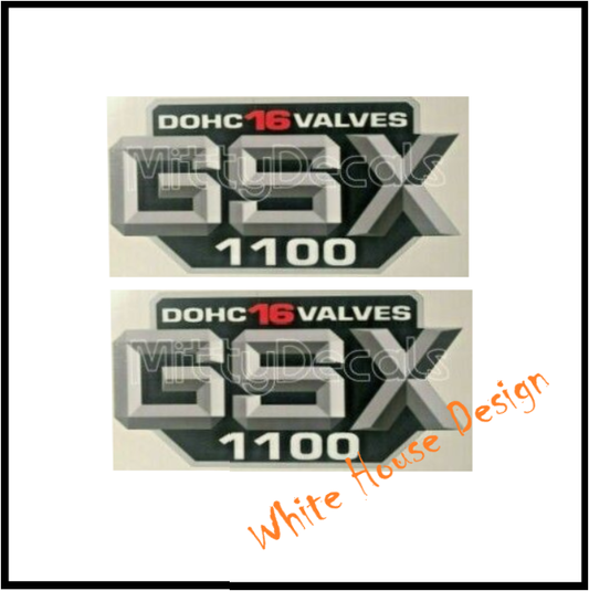 GSX1100 Side Panel Badges, Decals.