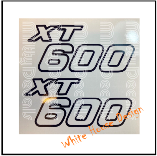 XT600 Badges, Decals.