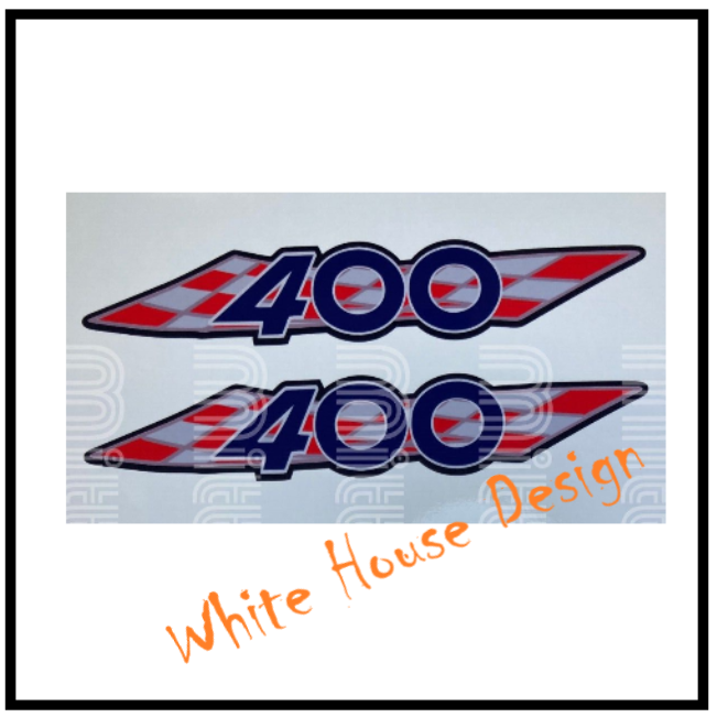 TS400 Side Panel Badges, Decals.