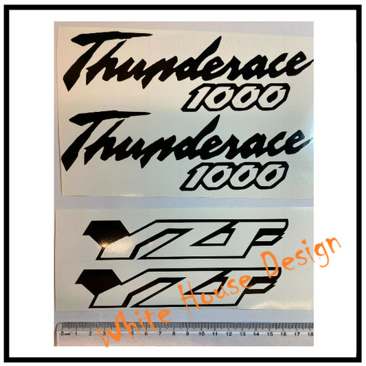 YZF, Thunderace 1000 decal set, (You choose colour)