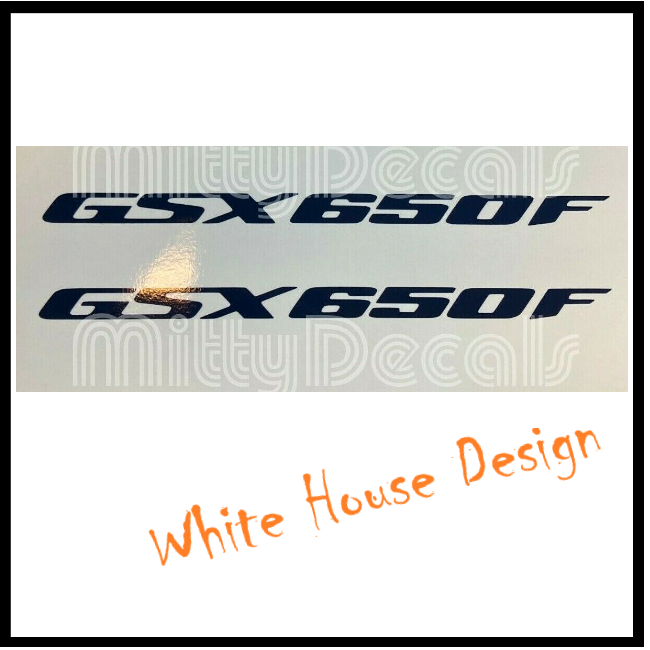 GSX650F. Decals (you choose colour)