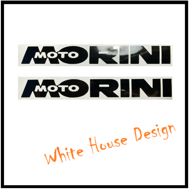 Morini Badges Decals (you choose colour)