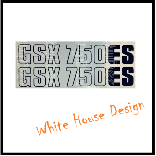 GSX750ES  Decals (you choose colour)