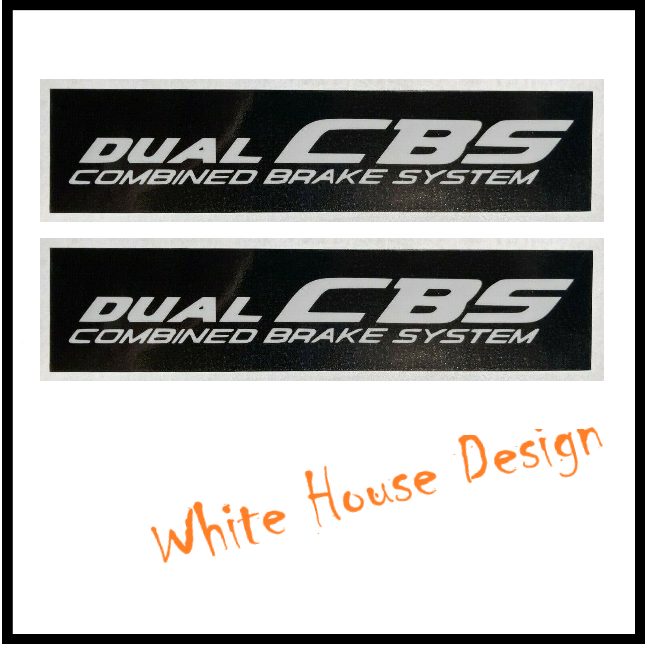 CBS braking decals, Emblems stickers  (all colours available)