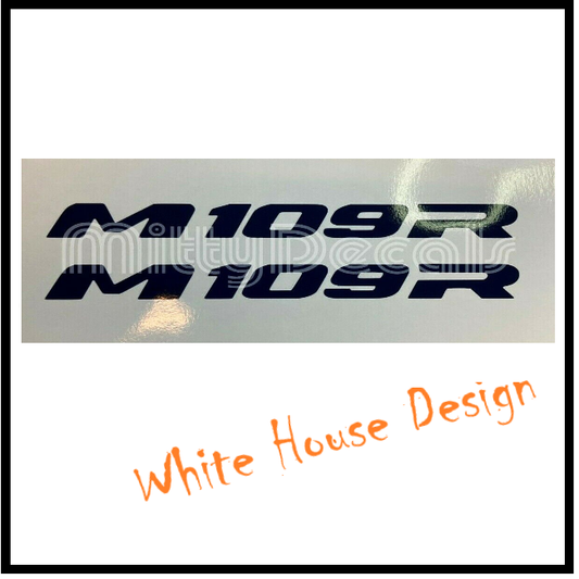 M109R  Decals (you choose colour)