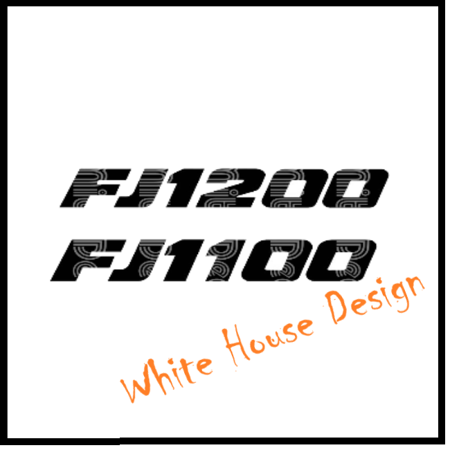 FJ1100 / FJ1200 Decals, Emblems stickers