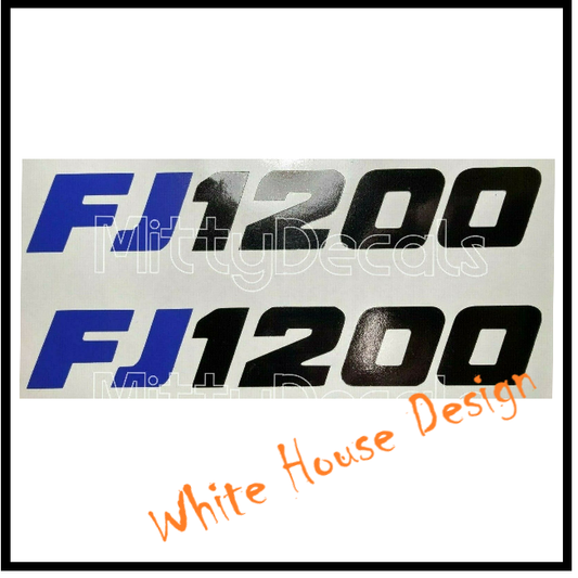 FJ1100 / FJ1200 Decals, Emblems stickers