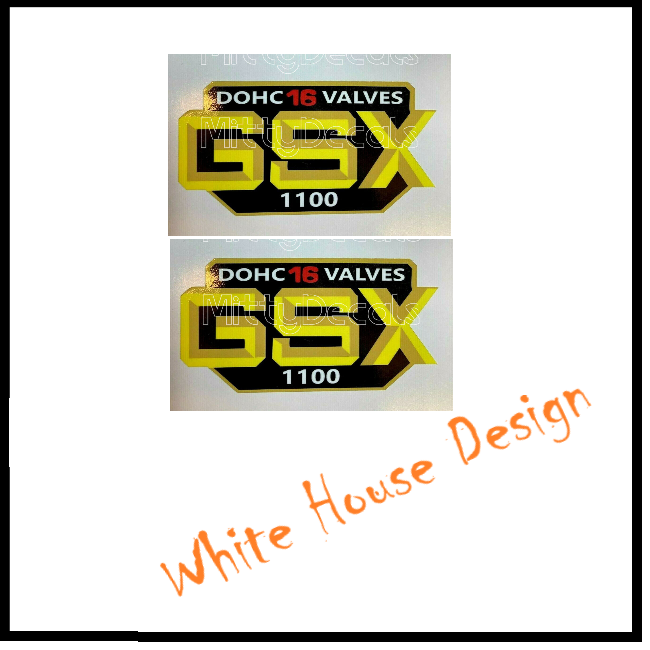 GSX1100 Sidepanel badges. Decals, Emblems stickers