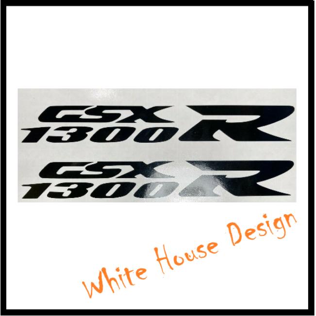 GSX 1300R Hayabusa badges  Decals (you choose colour)