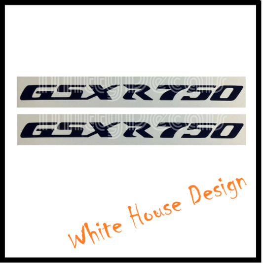 GSXR 750 badges  Decals (you choose colour)