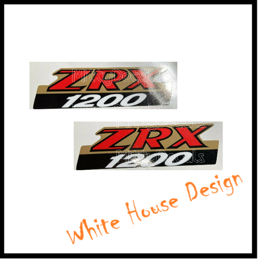 ZRX1200 Sidepanel badges decals.