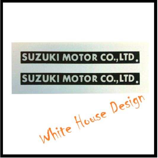 GT750 GT550 GT185 GT380 GT250 GS550 GS750 GS850 GS1000 Side panel decals