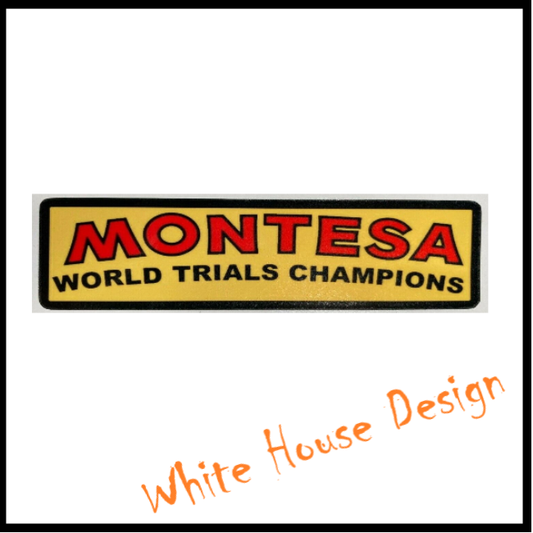 Montesa sticker, Decal.