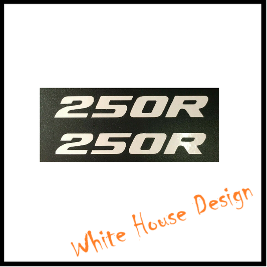 250R Decals x2  (you choose colour)