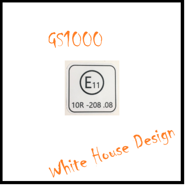 GS1000 E11 Decal