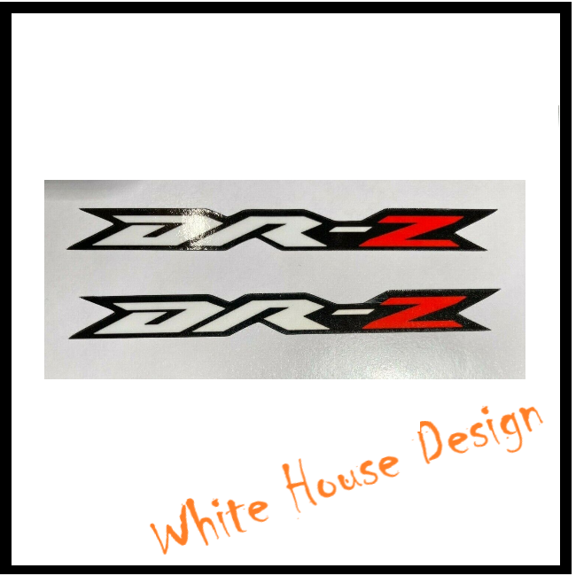 DRZ 400 Decals x 2 decals (smaller size)