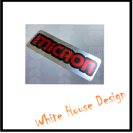 Micron Exhaust Decal