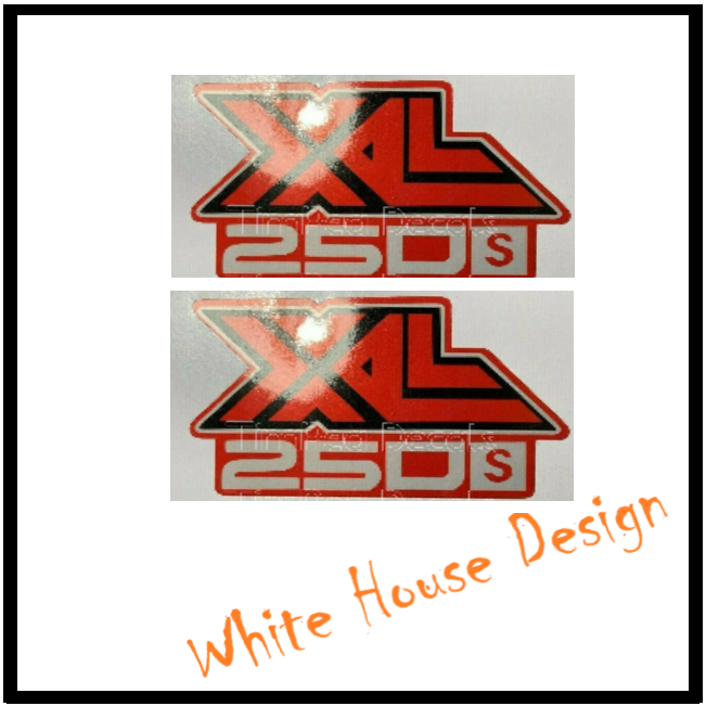 XL250s Decals Vintage X2