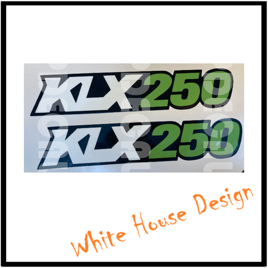 KLX250 Decals