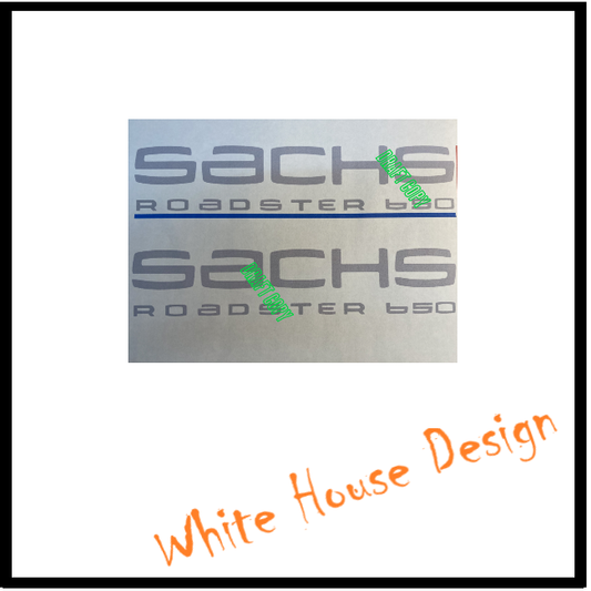 Sachs 650 tank decals