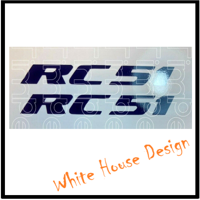 RC51 Decals