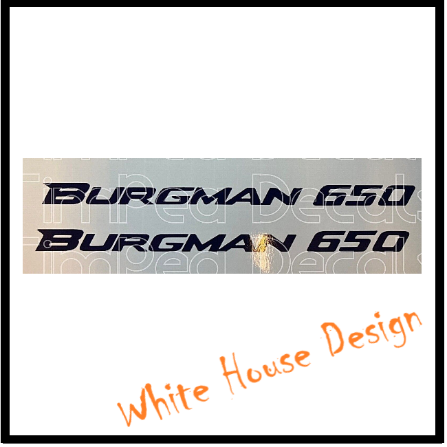 Burgman 650 decals