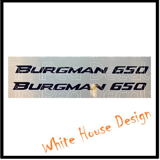 Burgman 650 decals