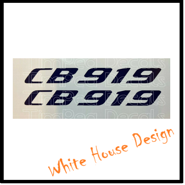 CB919 Hornet Decals