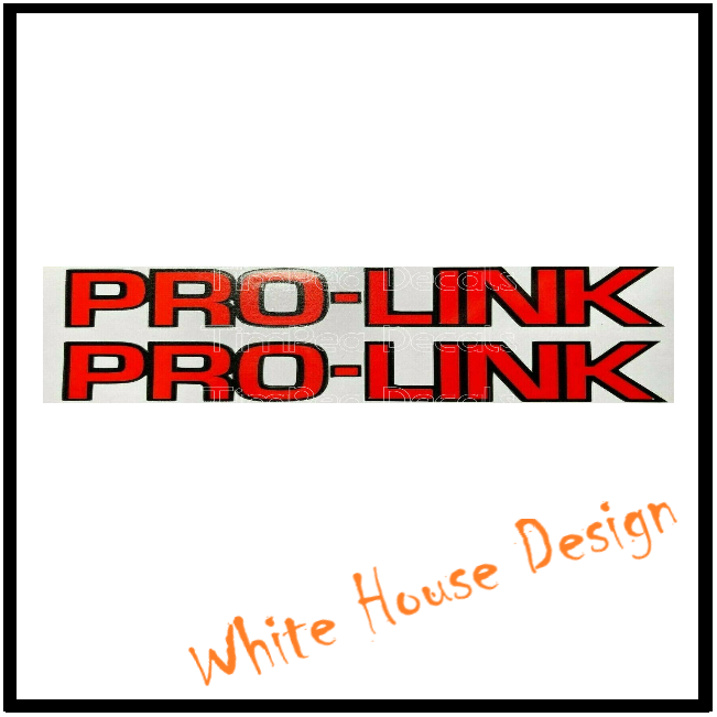 PRO-LINK swingarm Decals