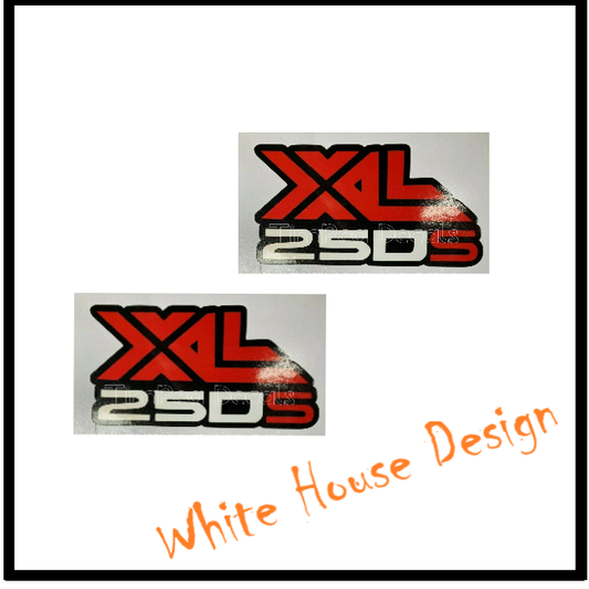 XL250S Decals Vintage X2