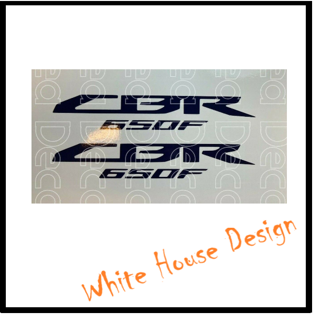 CBR650F Decals