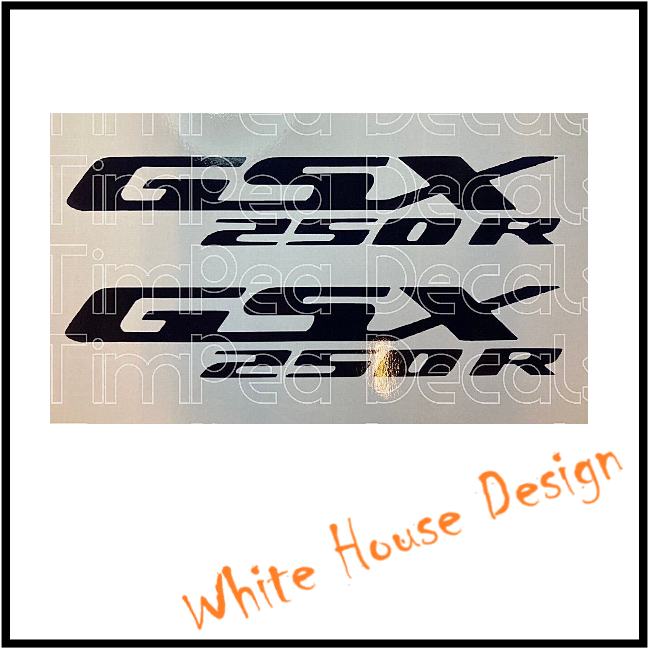 GSX250R Sidepanel badges