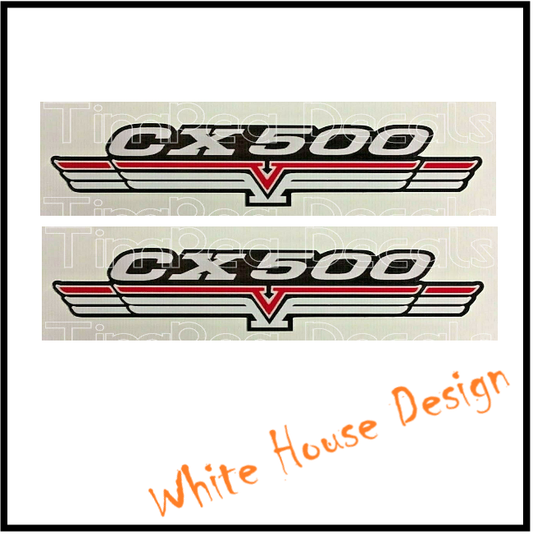 CX500 Decals