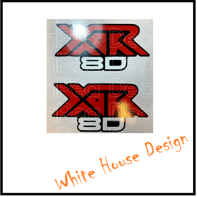 XR80 Decals Vintage X2