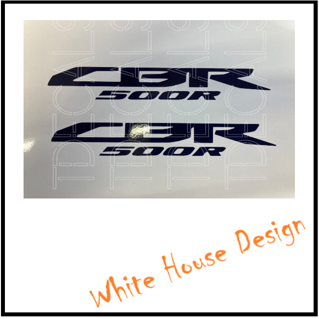 CBR500R  sidepanel  Decals.