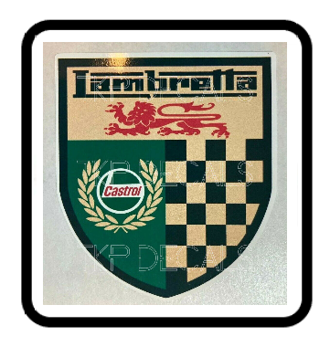 Lambretta Sticker