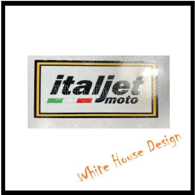 Italjet decal / sticker