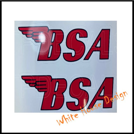 BSA  Decals